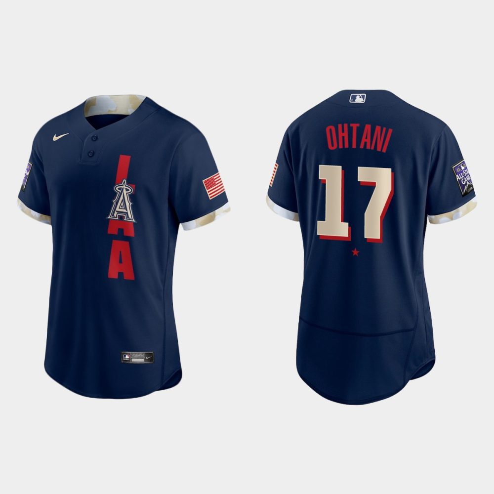 Los Angeles Angels #17 Shohei Ohtani 2021 Mlb All Star Game Authentic ...