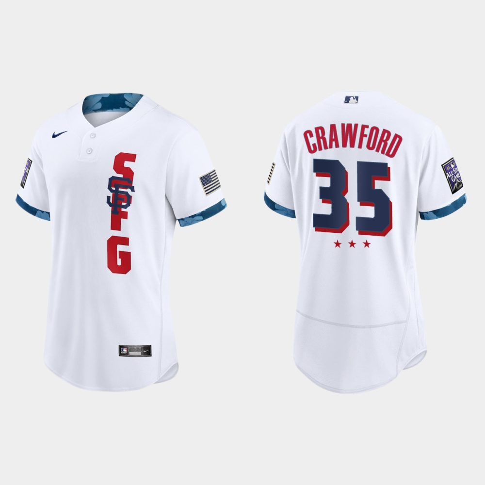 San Francisco Giants #35 Brandon Crawford 2021 Mlb All Star Game ...