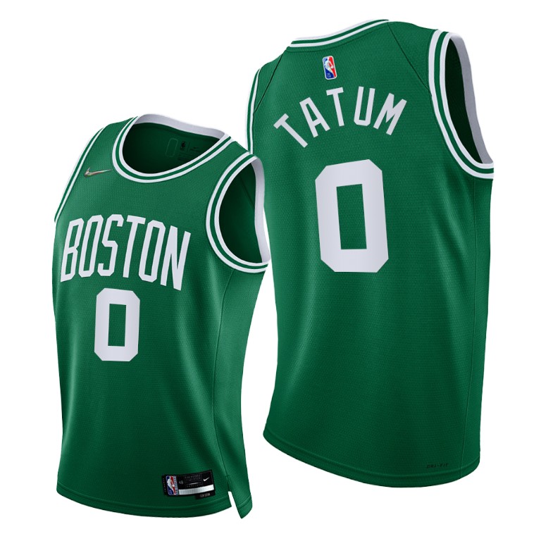 Nike Celtics #0 Jayson Tatum Youth 2021-22 75th Diamond Anniversary NBA ...