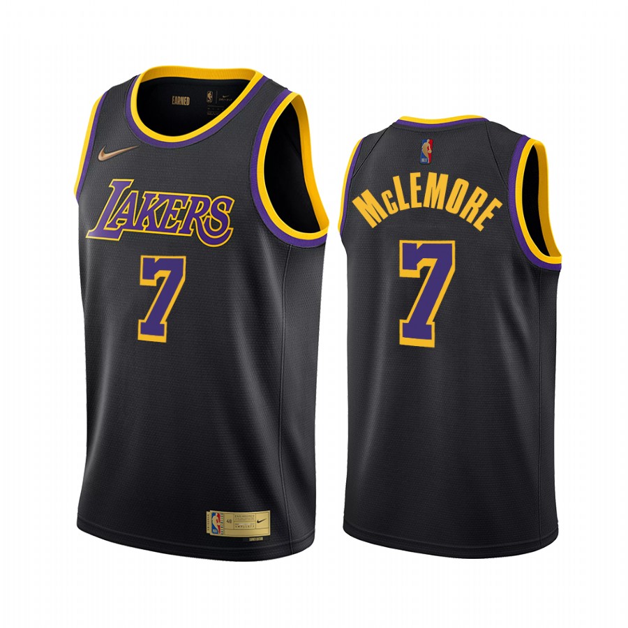 Los Angeles Lakers #7 Ben McLemore Black Youth NBA Swingman 2020-21 ...