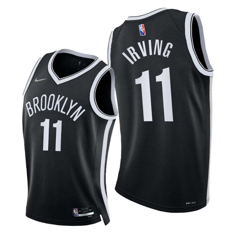 Nike Nets #11 Kyrie Irving Youth 2021-22 75th Diamond Anniversary NBA ...