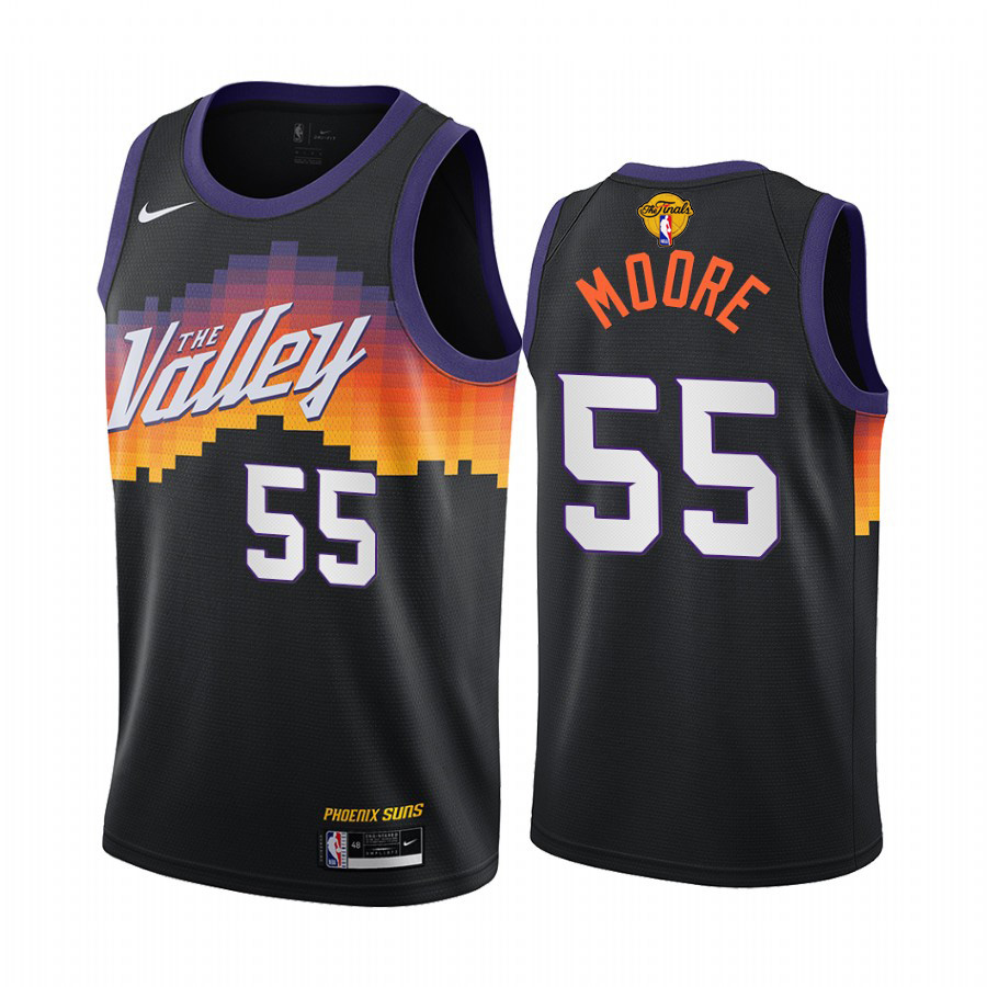 Nike Suns #55 E’Twaun Moore Youth 2021 NBA Finals Bound City Edition ...