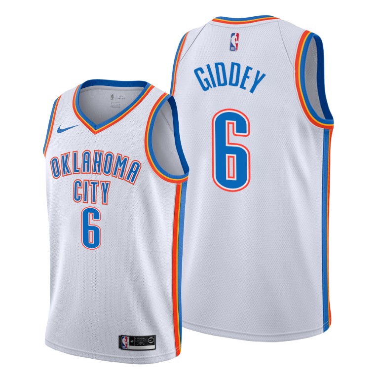 Oklahoma City Thunder #6 Josh Giddey Youth White Jersey – Cheap replica ...