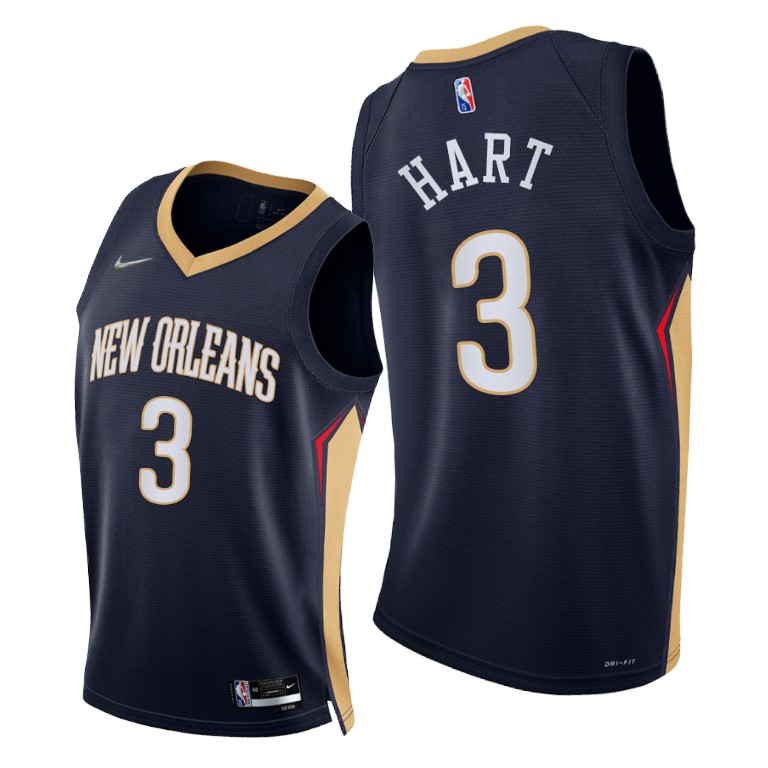 Nike Pelicans #3 Josh Hart Women’s 2021-22 75th Diamond Anniversary NBA ...